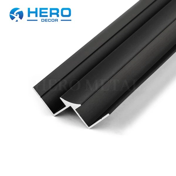 Aluminum Inside Corner Shape Trim Black Aluminum Inside Corner Shape Trim Black