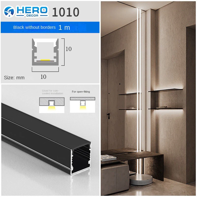 Wide Aluminum LED Profile in Large Architectural Cove And Wall Grazing Lighting Wide Aluminum LED Profile in Large Architectural Cove And Wall Grazing Lighting