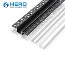 Kinijos LED profilio aliuminis pritaikytas